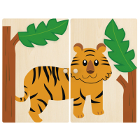 KB1-ZT01MB-S04森林门板-老虎