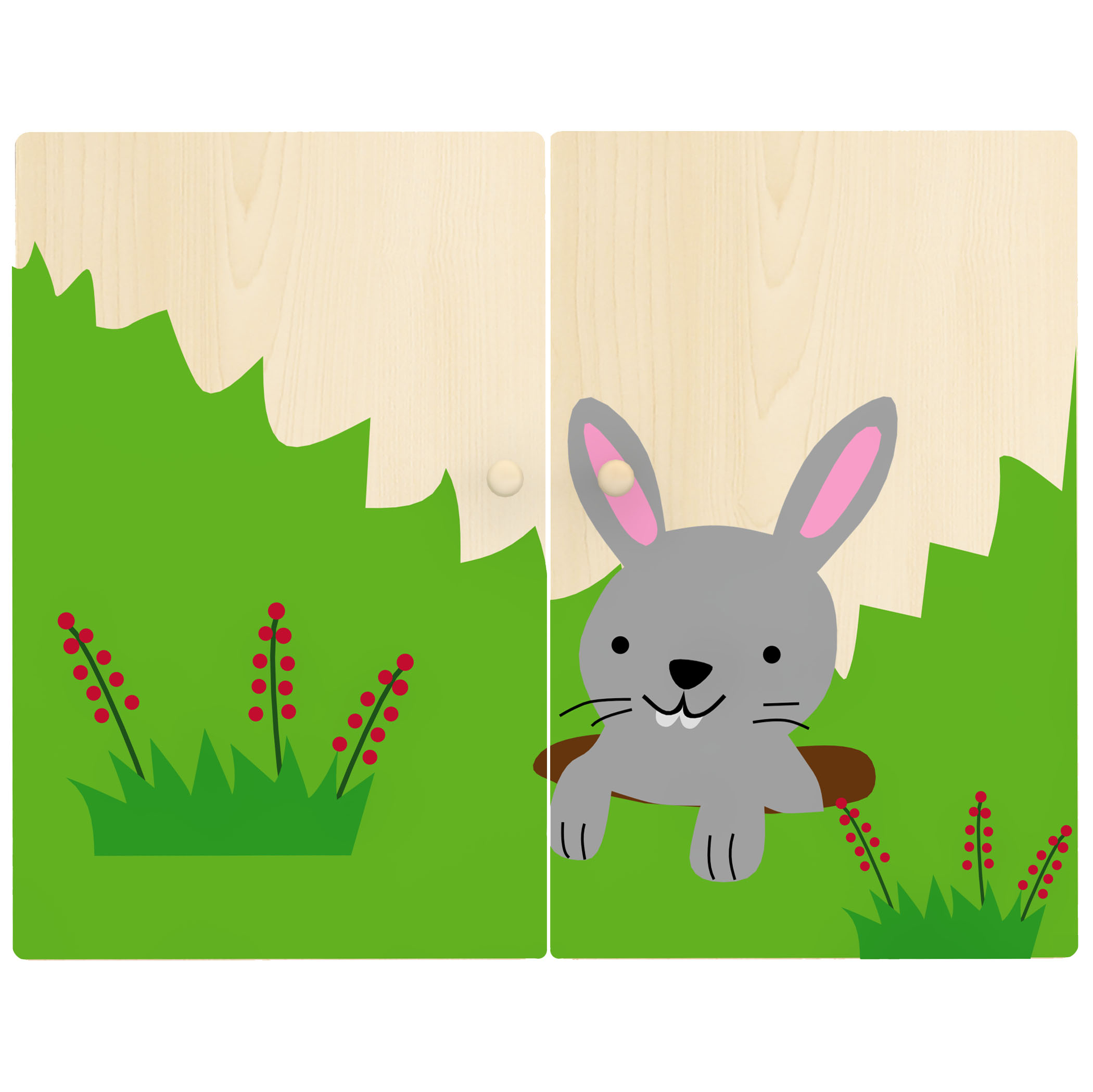 KB1-ZT01MB-S07森林门板-兔子