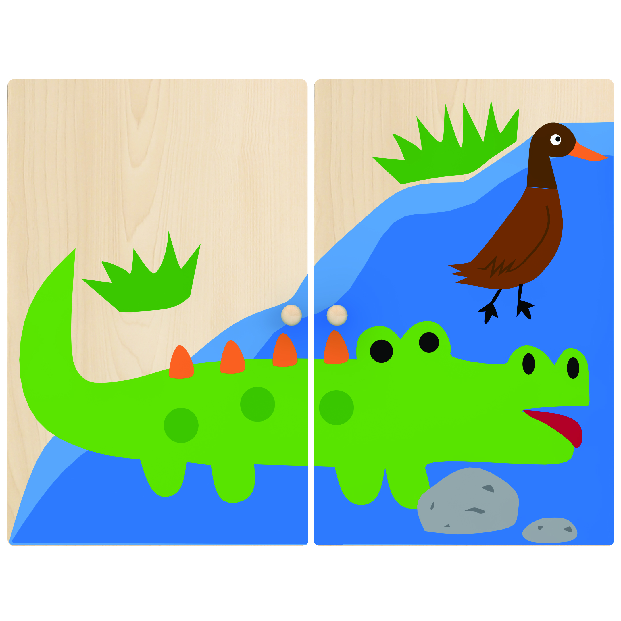 KB1-ZT01MB-S08森林门板-鳄鱼