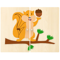 KB1-ZT01MB-S05森林门板-松鼠