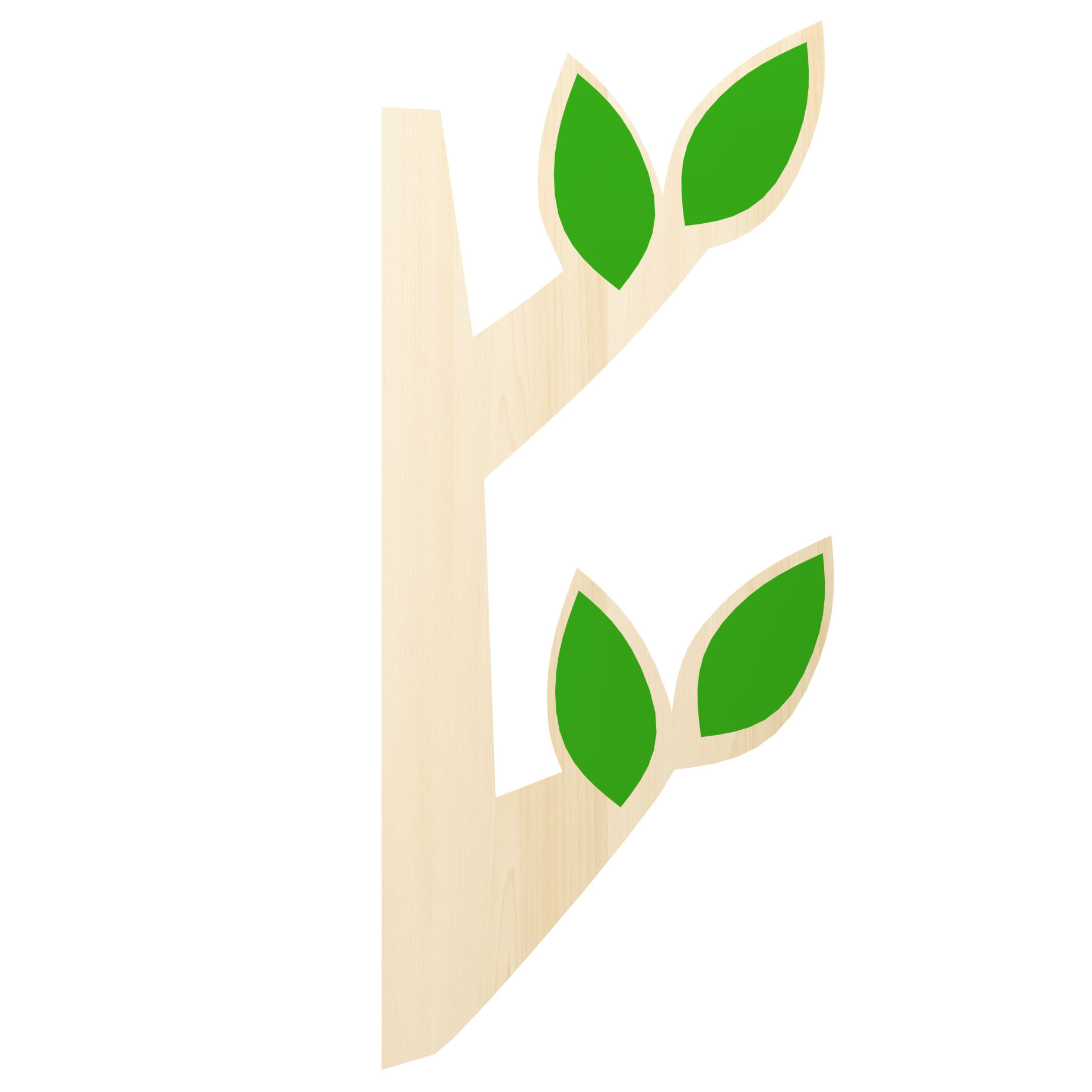 KB1-ZT01-P04森林四叶侧饰板-右