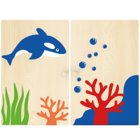 KB1-ZT04MB-S03天空海洋顶柜门-珊瑚