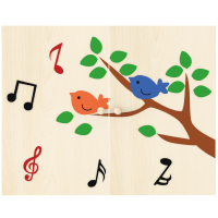 KB1-ZT06MB-S05音乐门板-鸟歌