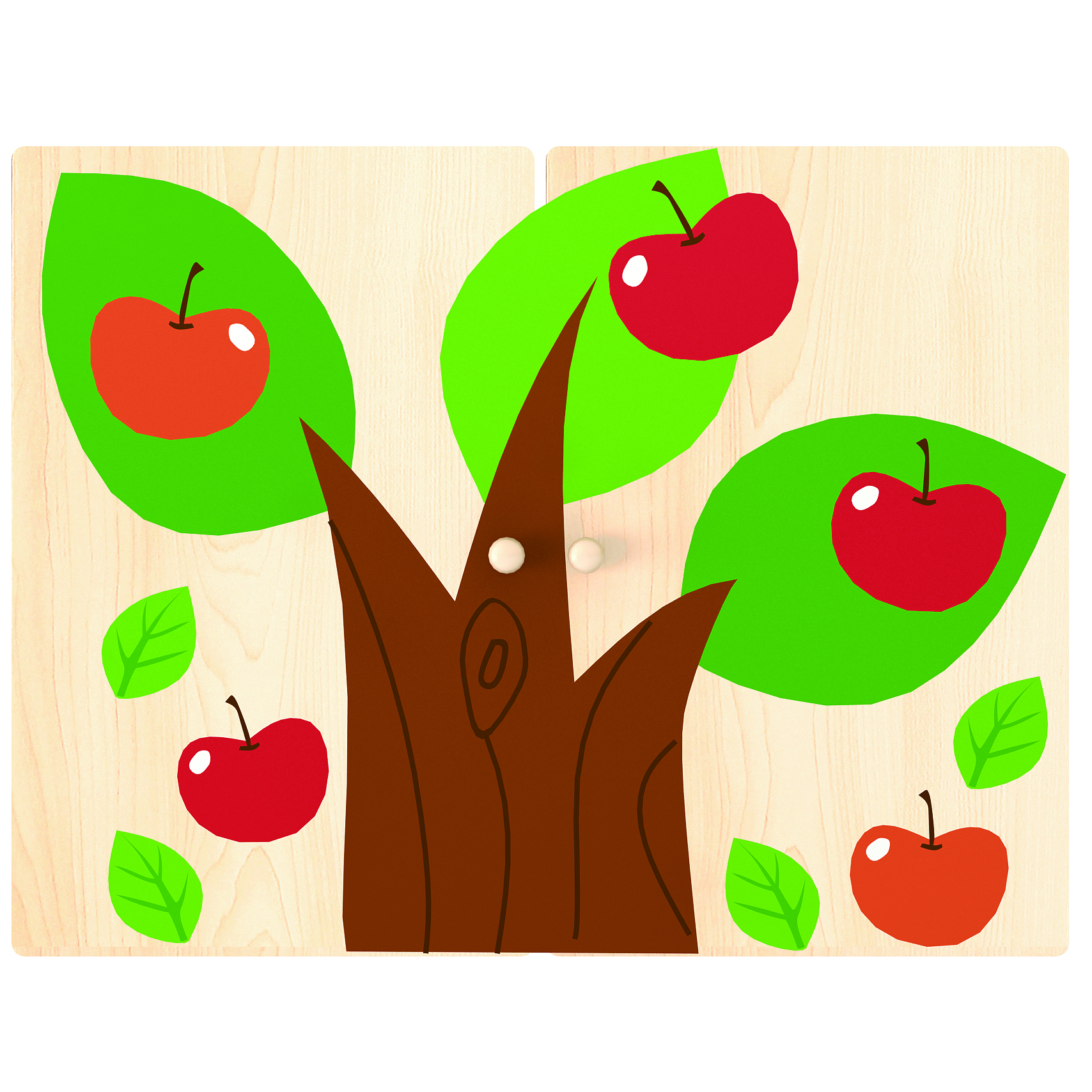 KB1-ZT03MB-S02花园门柜-苹果树