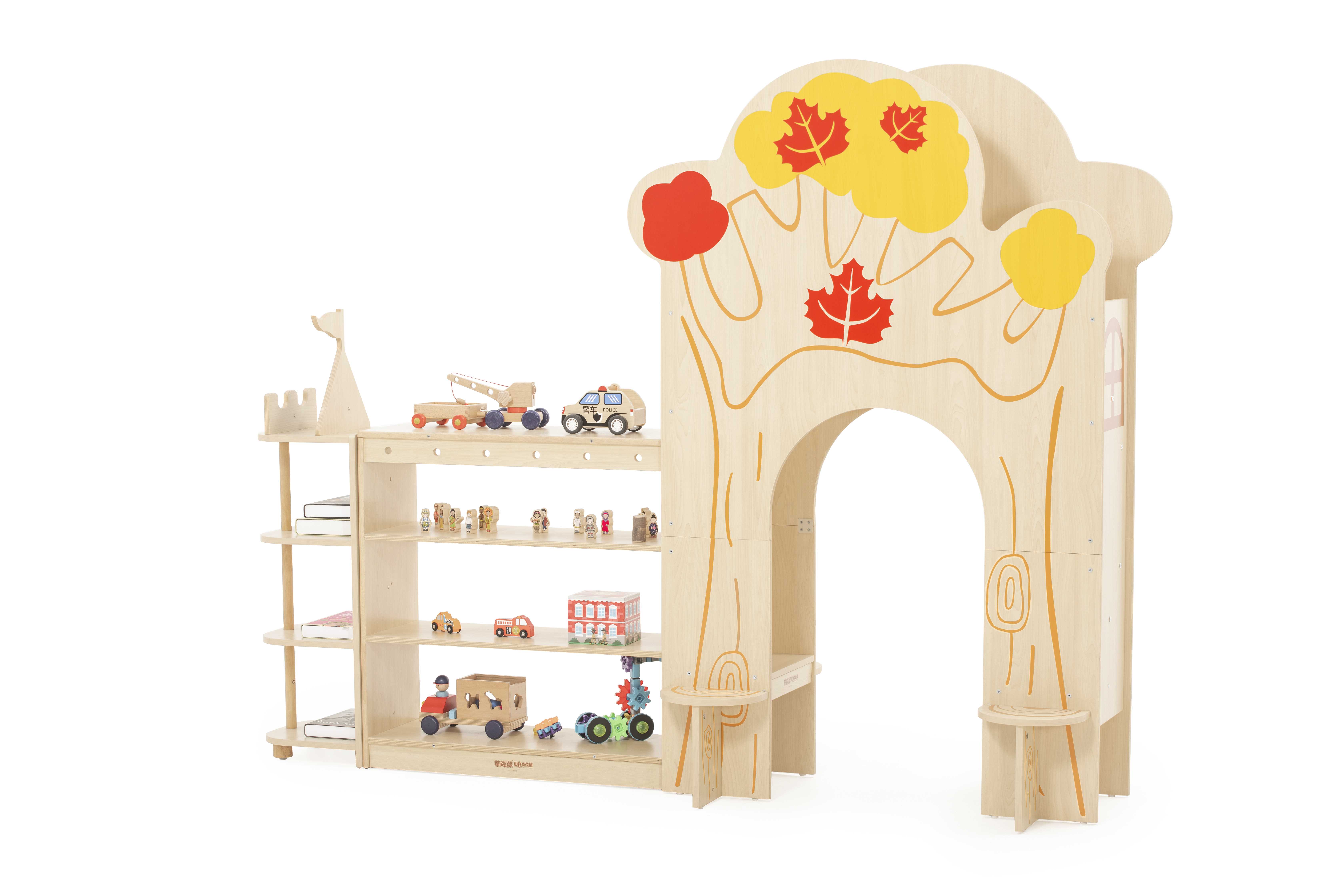 温莎城堡树走廊-秋叶场景图