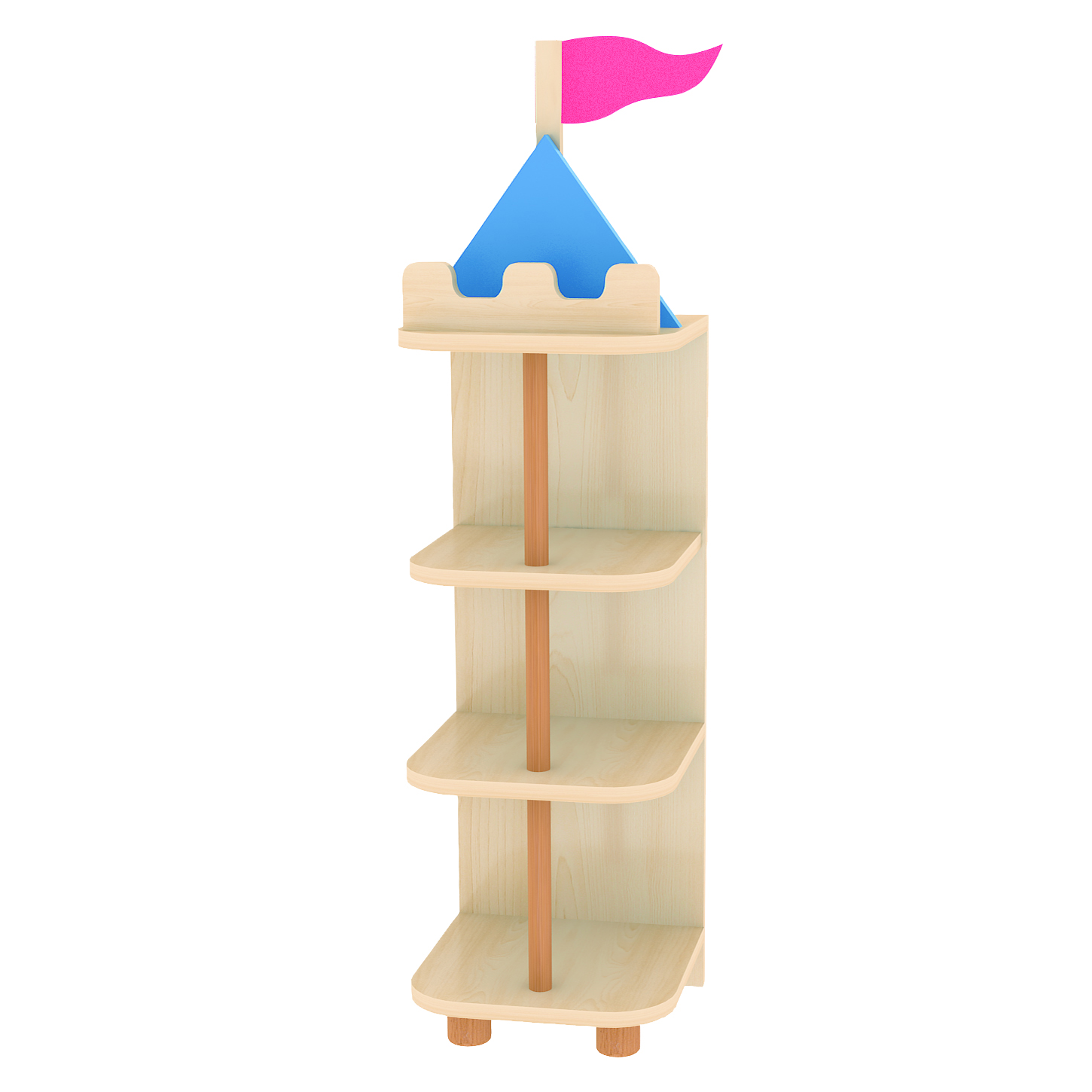 KB1-CBA010-30-温莎城堡双面转角终点柜-小