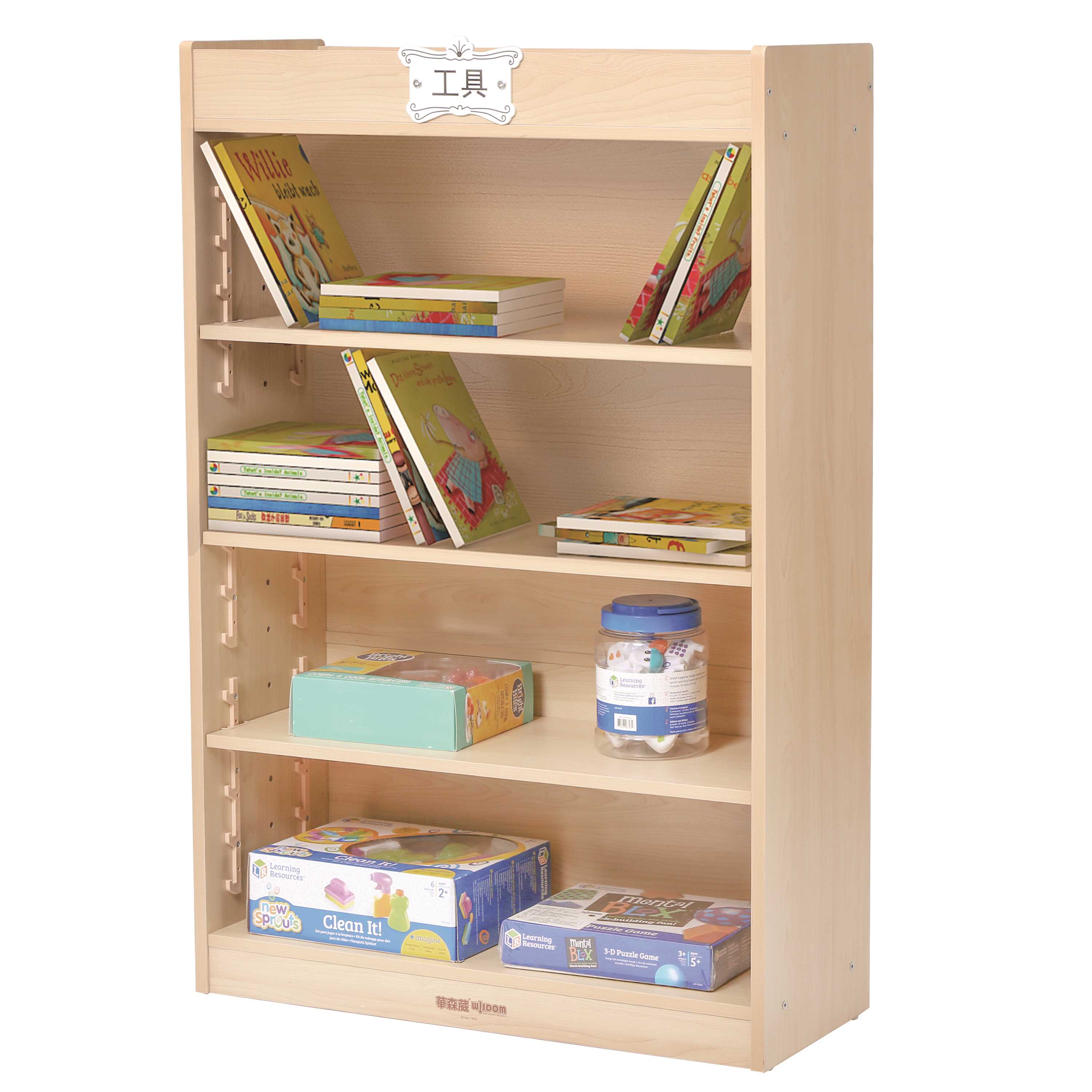 KB1-CBA009-30-温莎城堡4层活动柜-2