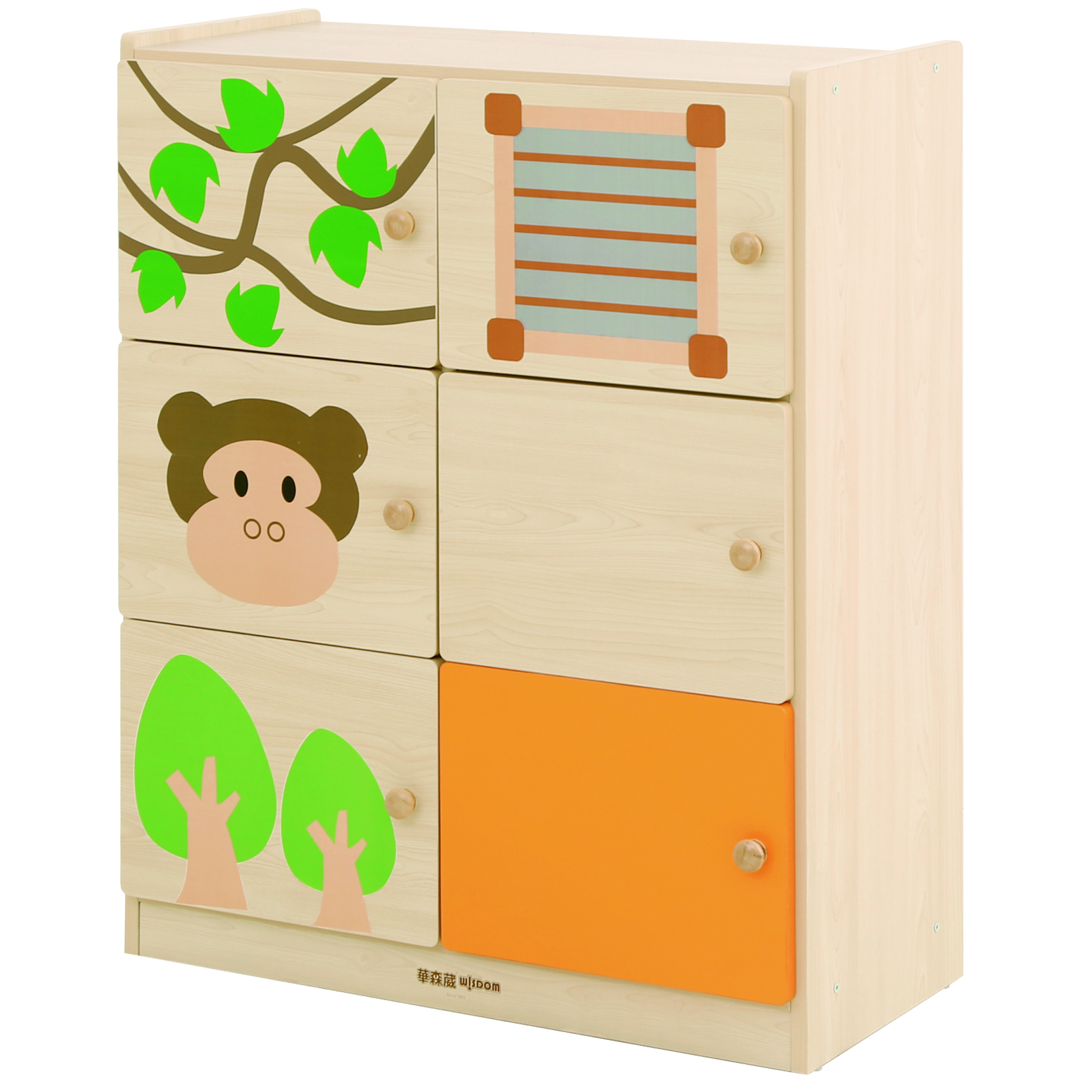 KB1-NX15002-A2-森林立式6格工作柜-cmyk路径