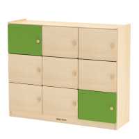 KB1-NX15001通用9格工作柜