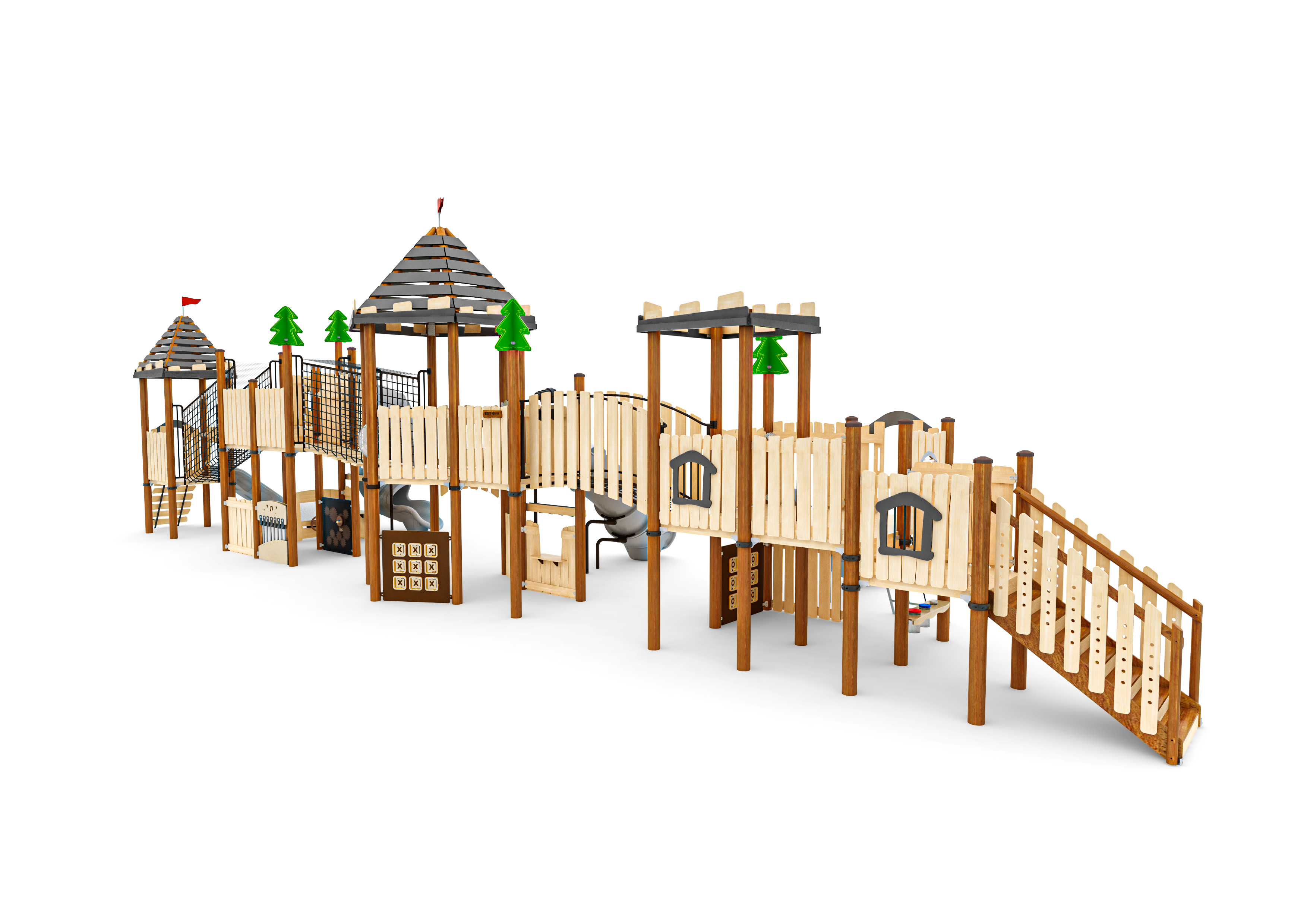 FL50CS-0012法兰克福城堡-运动体能组合L-3