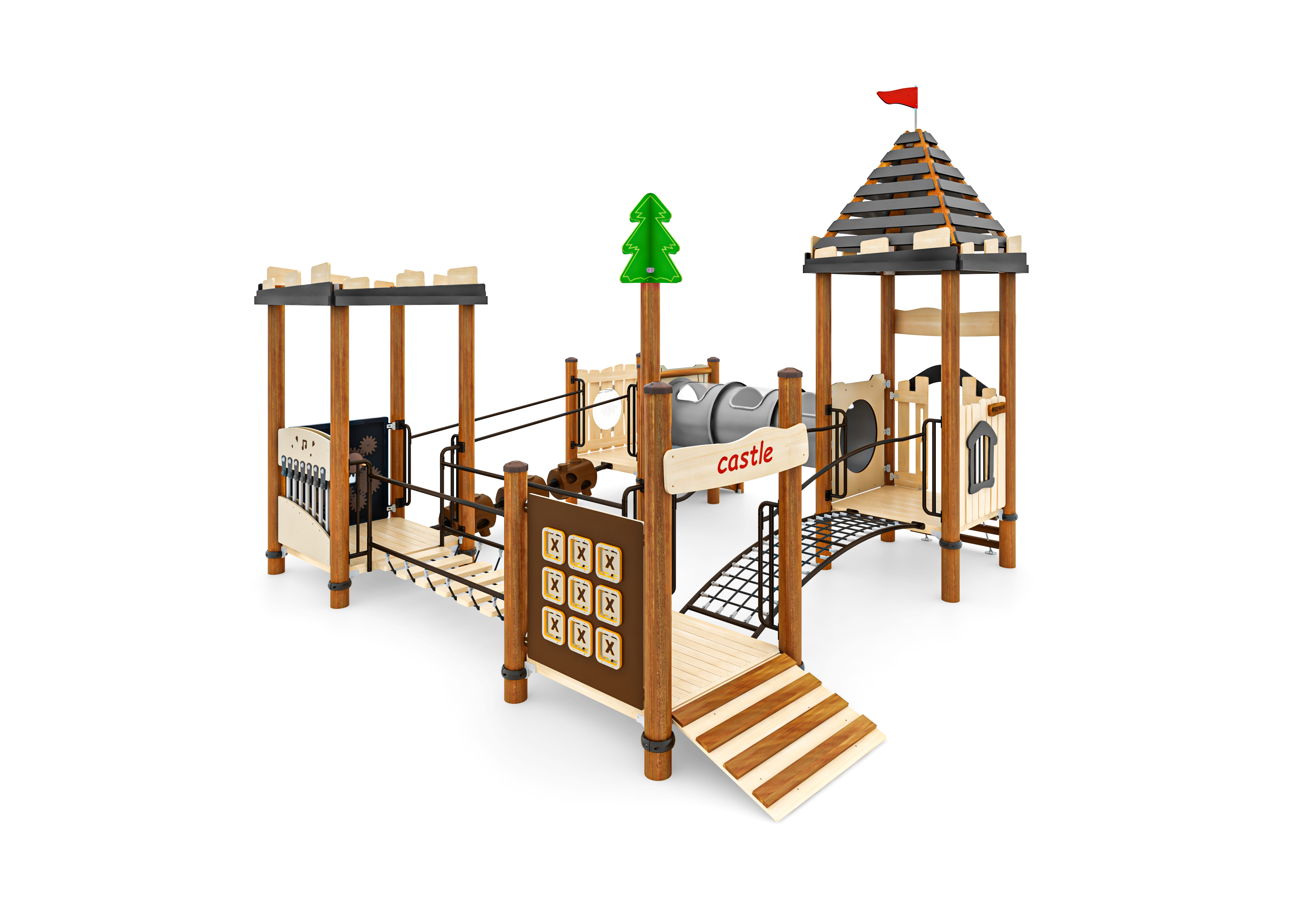 FL50CS-0009法兰克福城堡-运动体能组合I-4