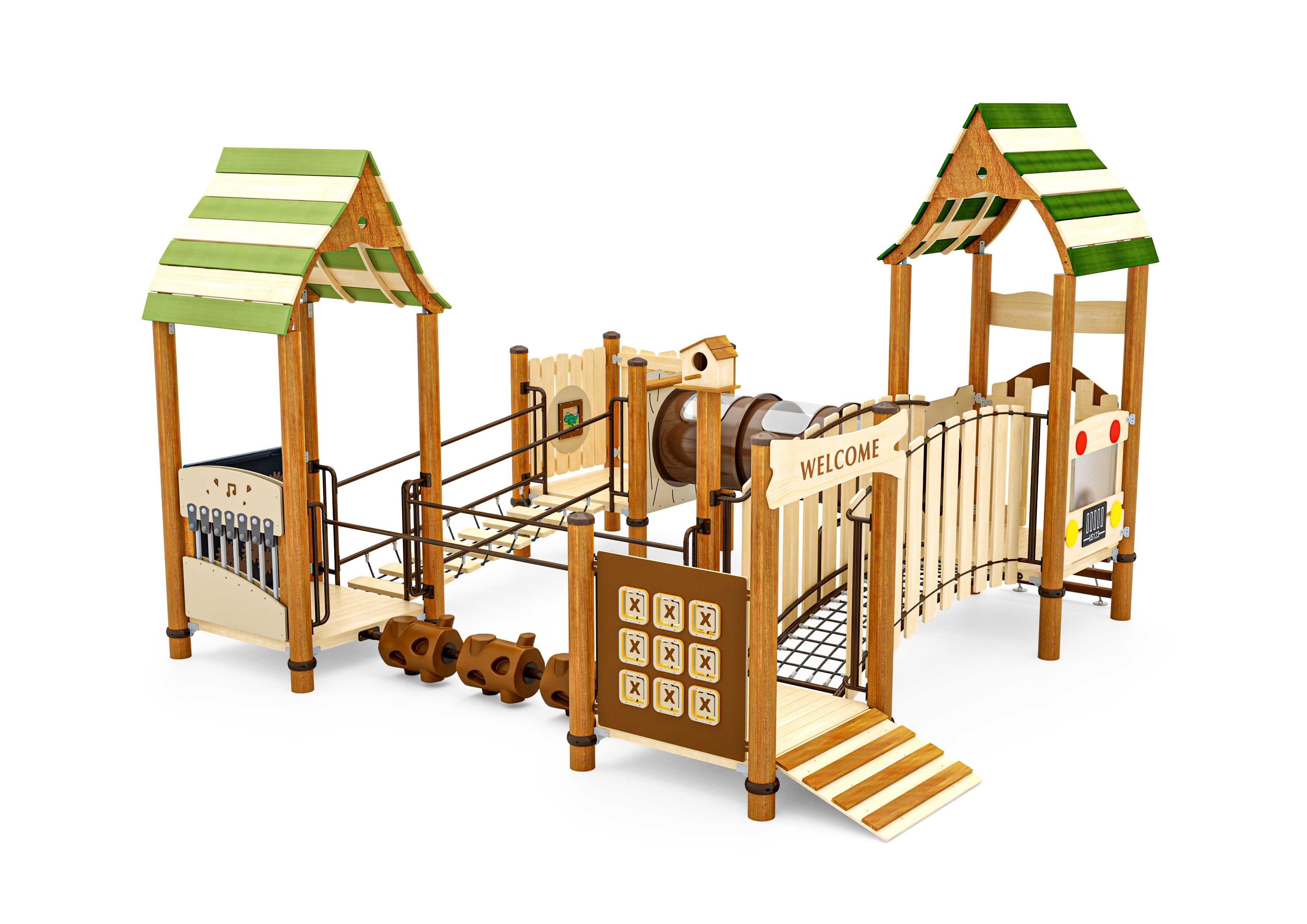 FL50TH-0008法兰克福树屋-运动体能组合H-2