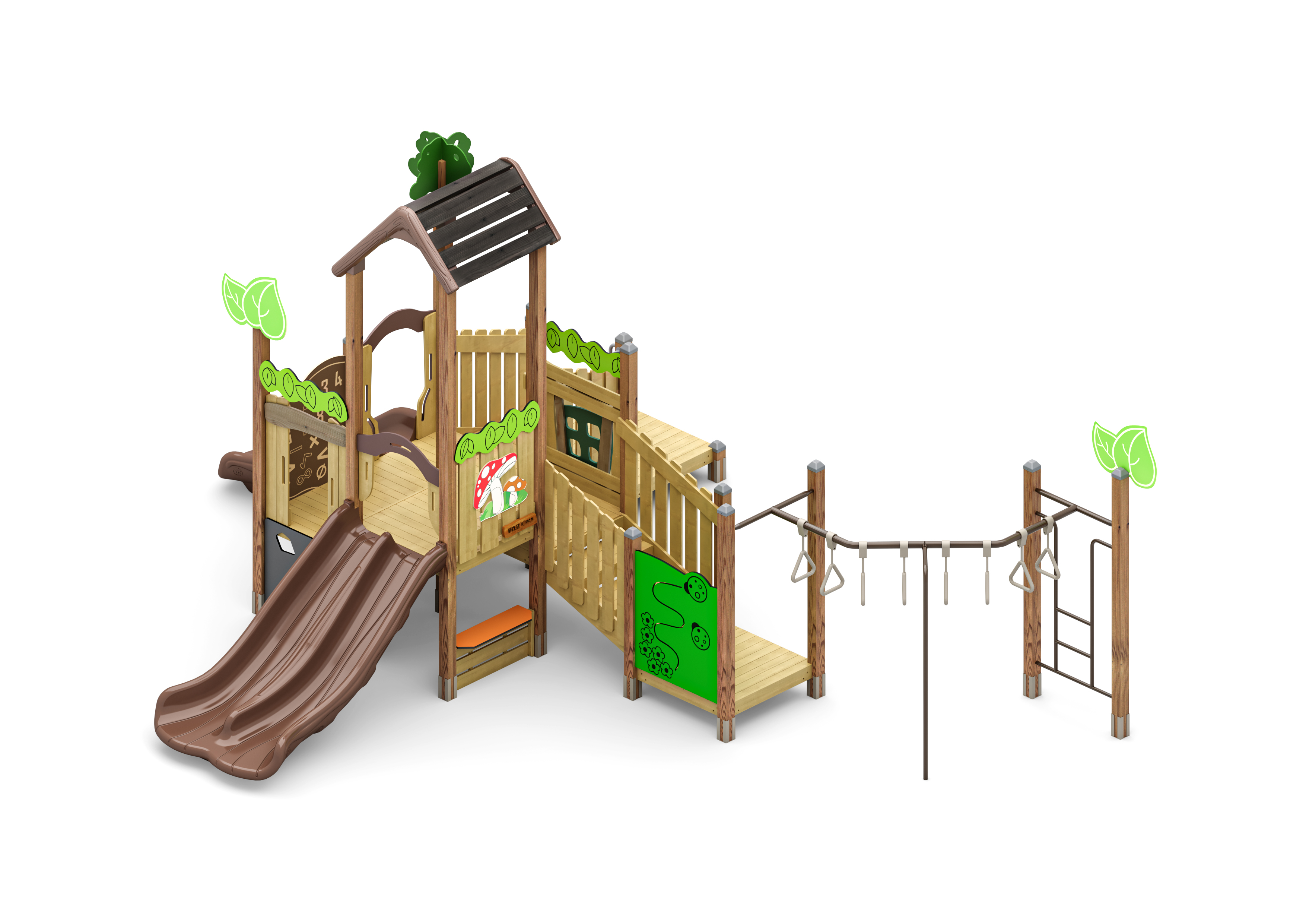 BE35TH-0006柏林树屋-运动体能组合F-1