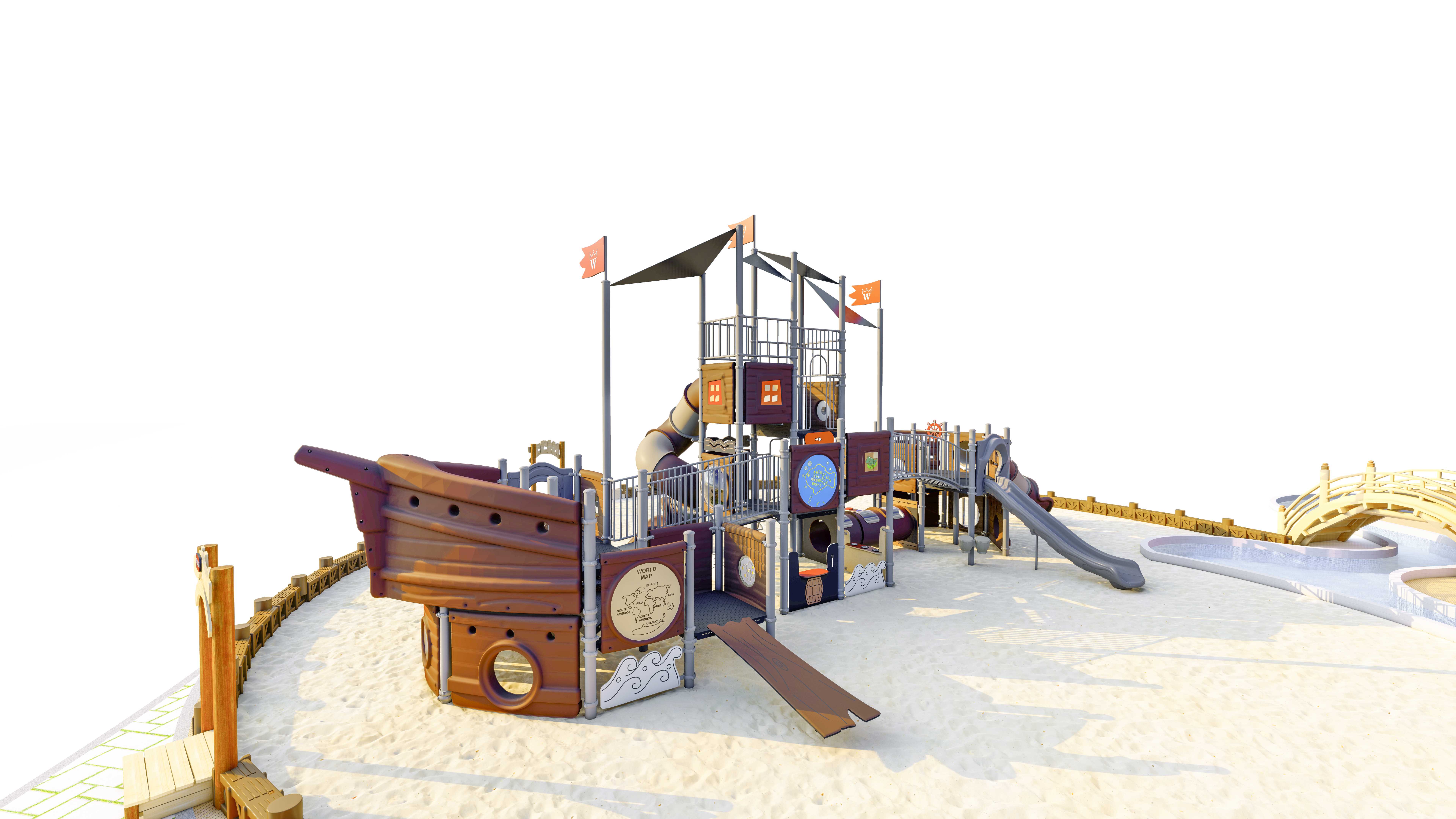 AT50PS-0001亚特兰大海盗船-运动体能组合A-场景