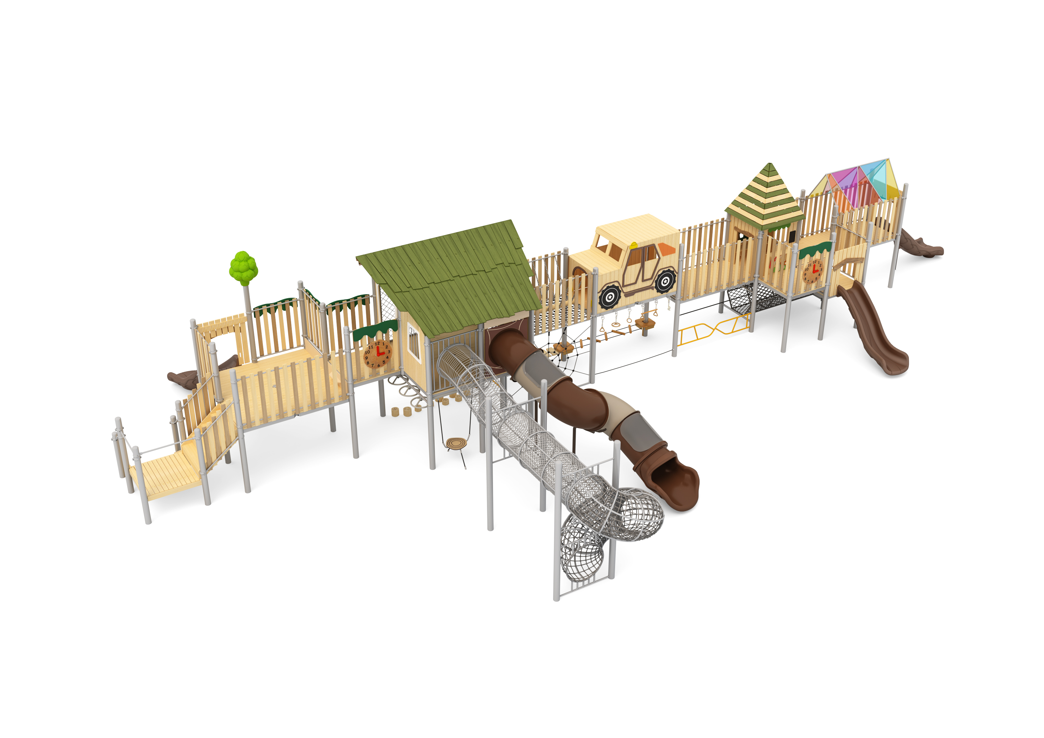 SWTH-0002空中走廊-森林小屋组合B-2