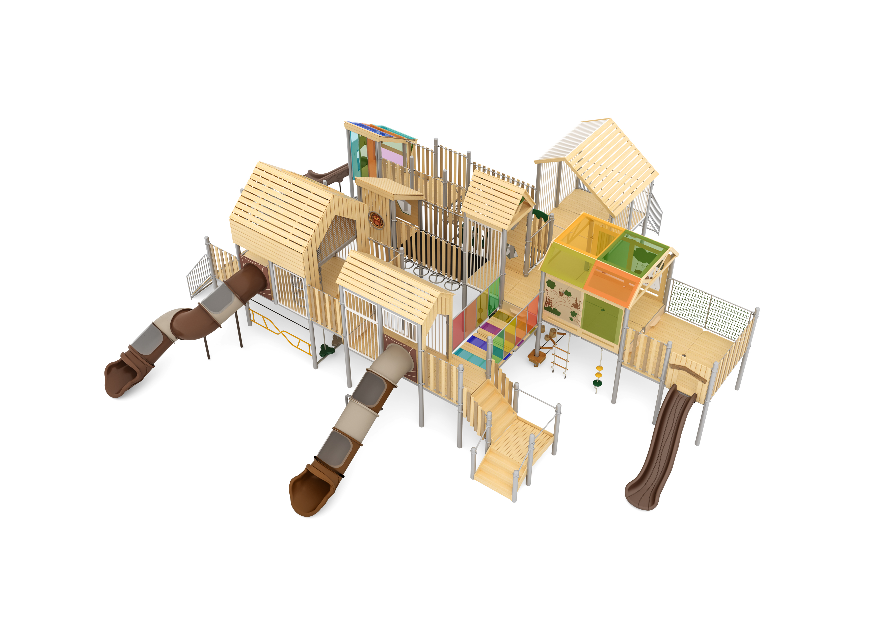 SWSC-0001空中走廊-简约小屋组合A-2