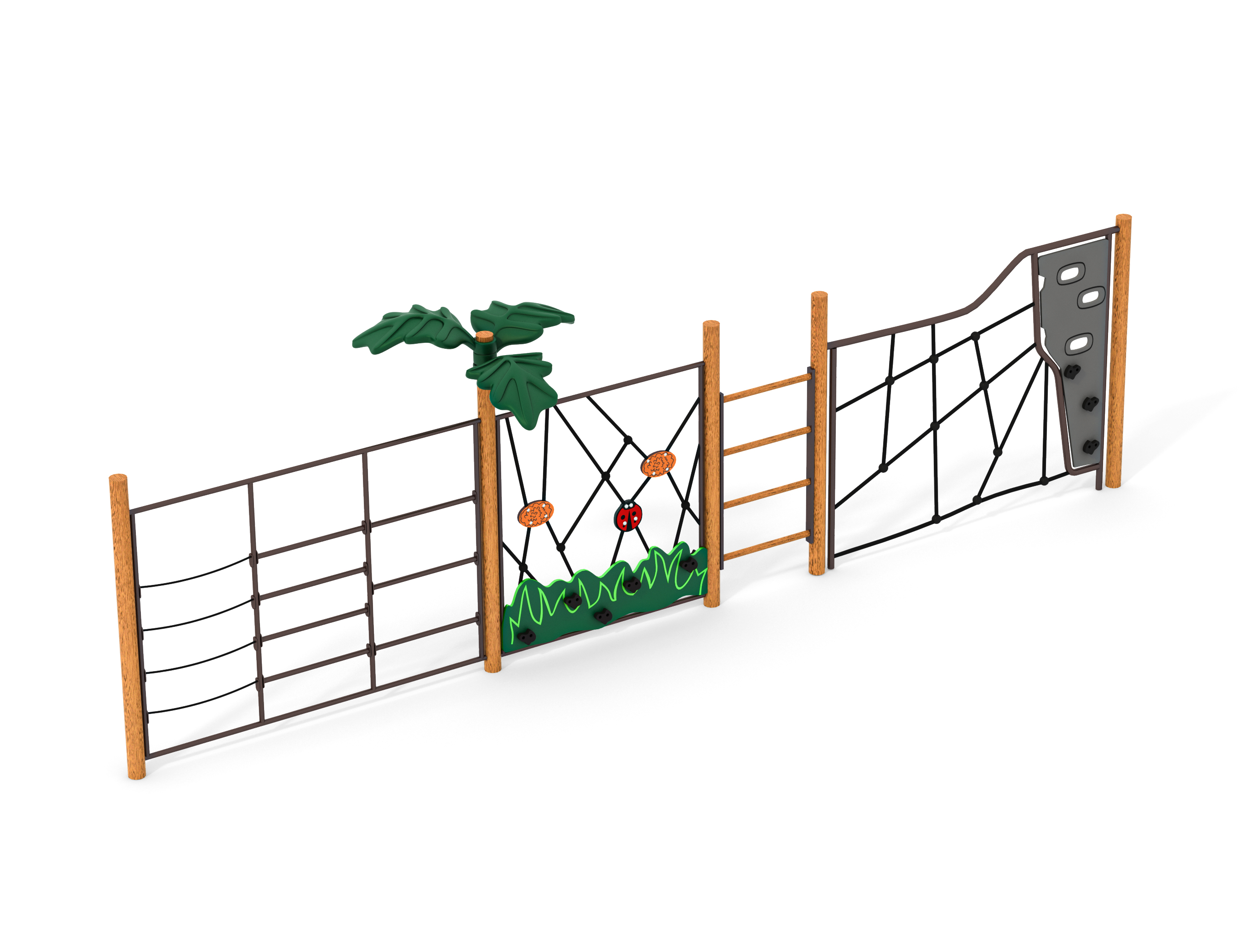 HW1-S298攀爬一字型组合A-正视图-2