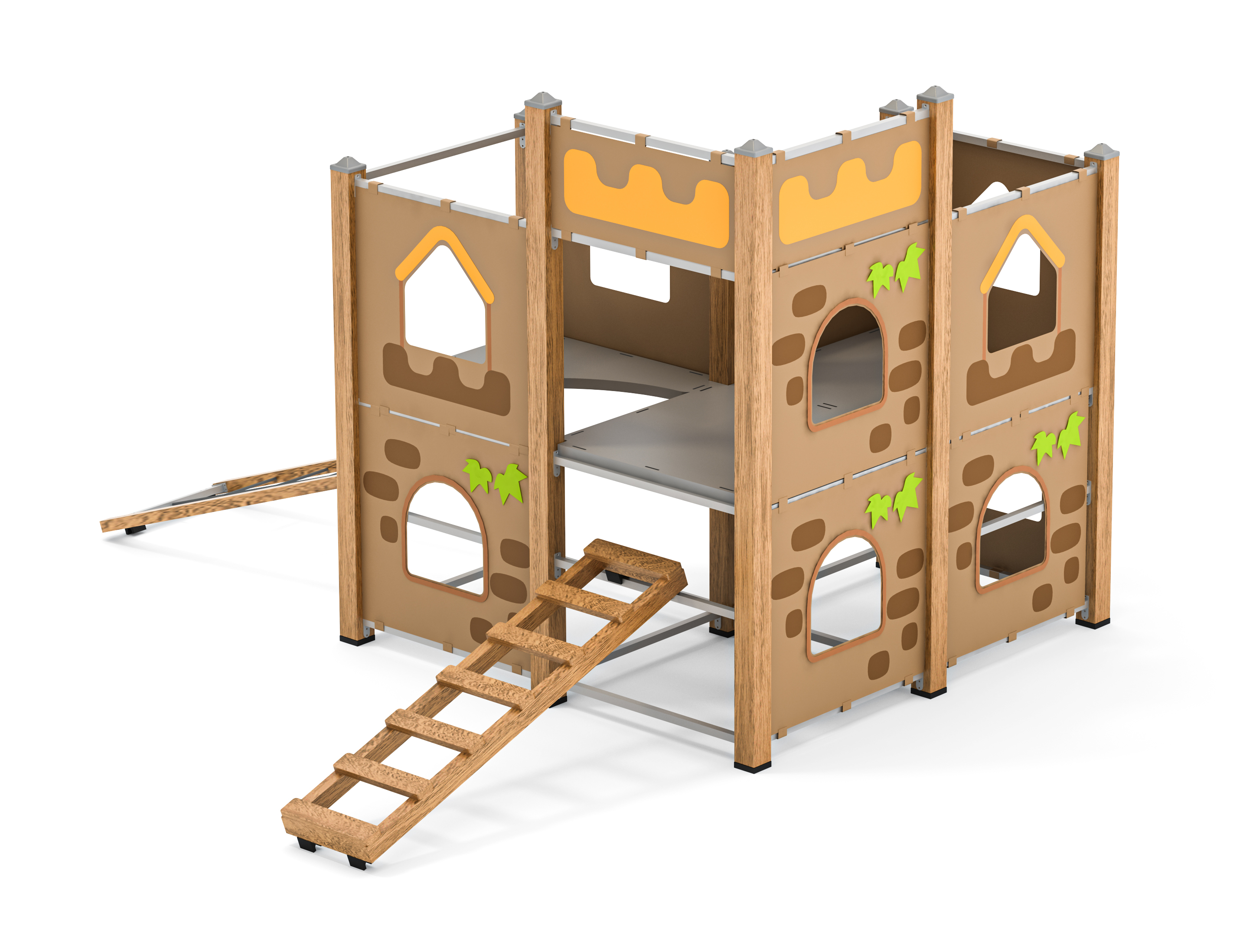 YJ001353-V01钻爬方块-城堡-小套装-2