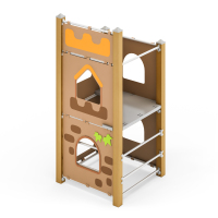 YJ001365钻爬方块-城堡主题-迷你