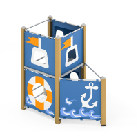 YJ001363钻爬方块-海盗船主题-迷你