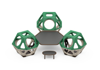 QB-210009N多边形攀爬球-3球平台组