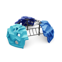 WS-210004-114120123岩块半球攀爬组-三片横杆组