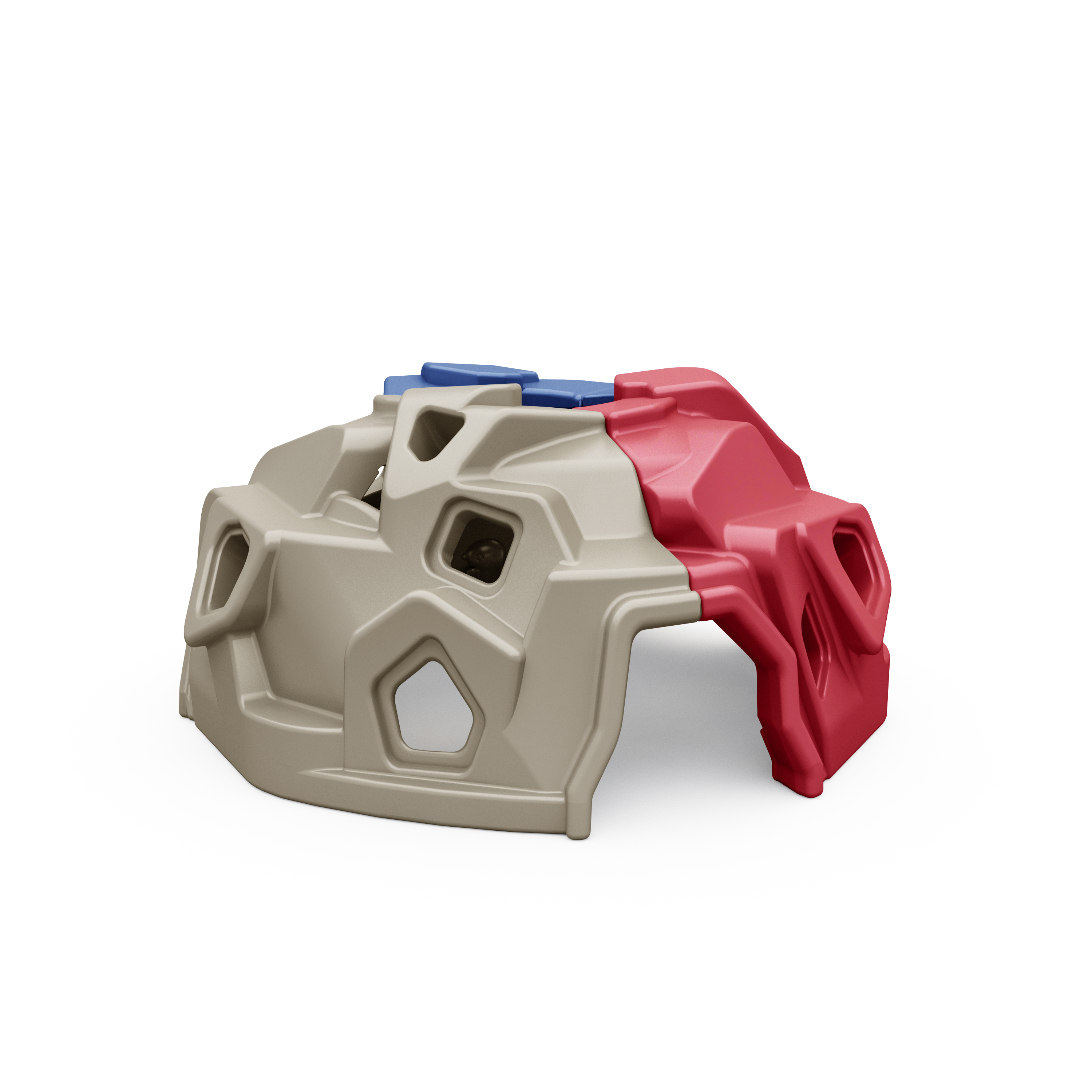 WS-210005-113114118岩块半球攀爬组-三片半圆组合