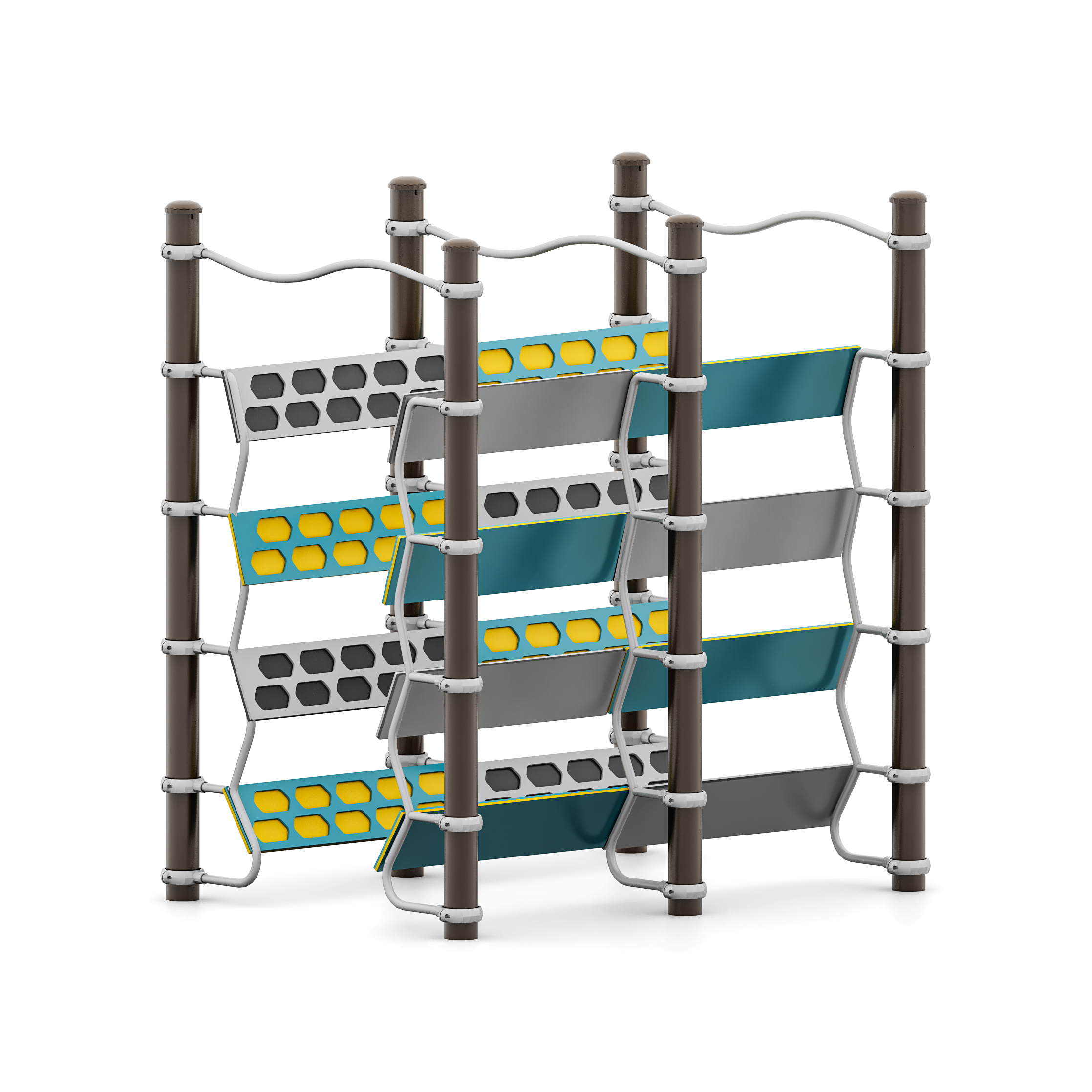 LS-JSQC001斜踏板垂直攀爬