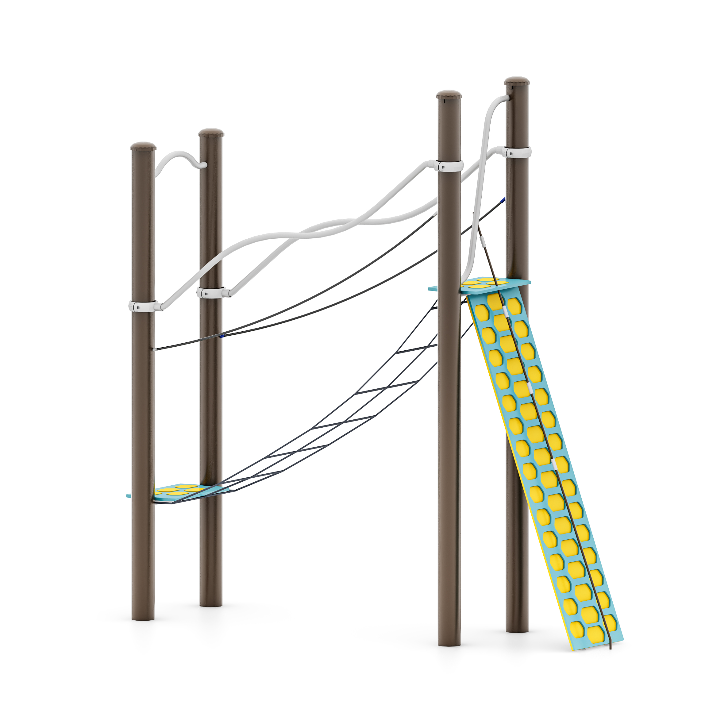 LS-JSQC002斜坡绳网岩石攀爬