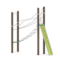 LS-JSQC002斜坡绳网岩石攀爬