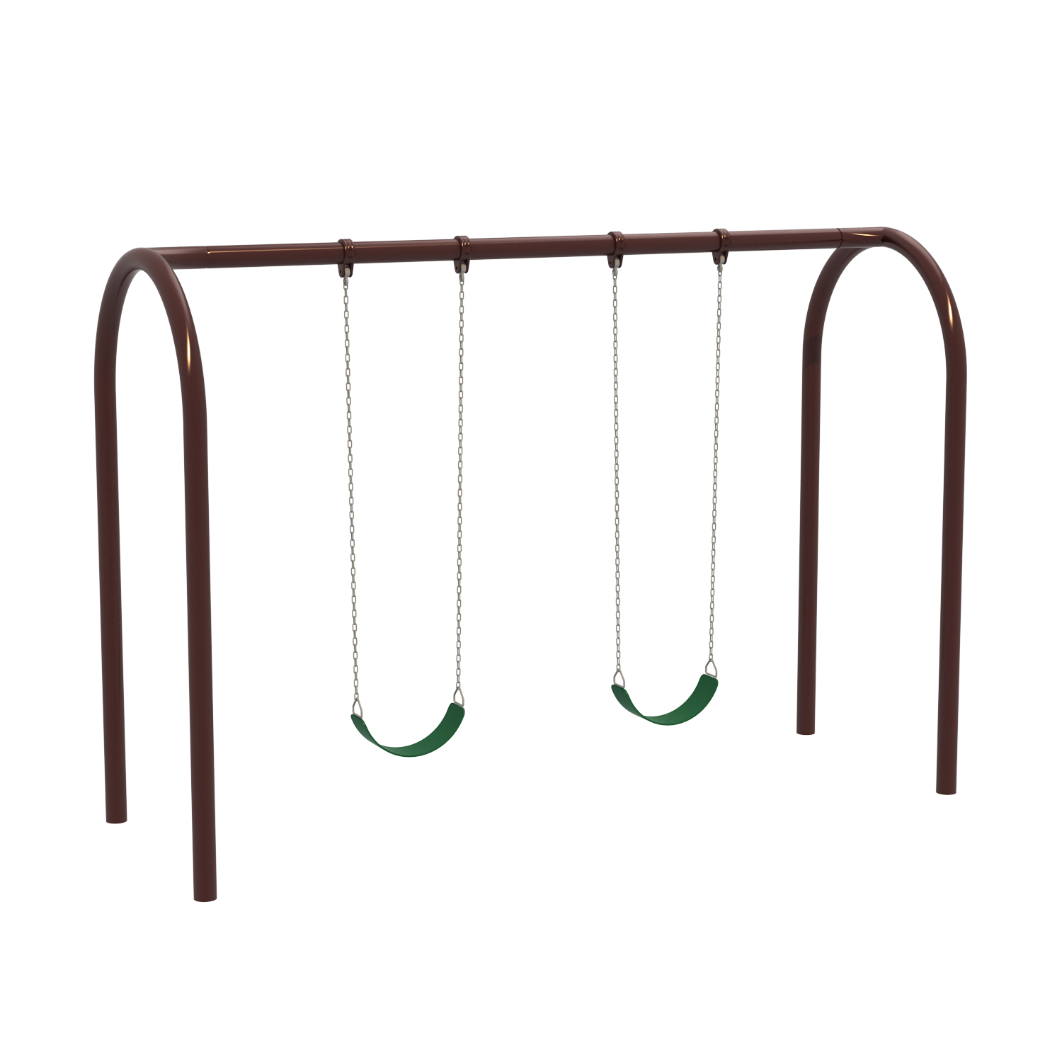 弧形秋千2人组合-皮带座椅