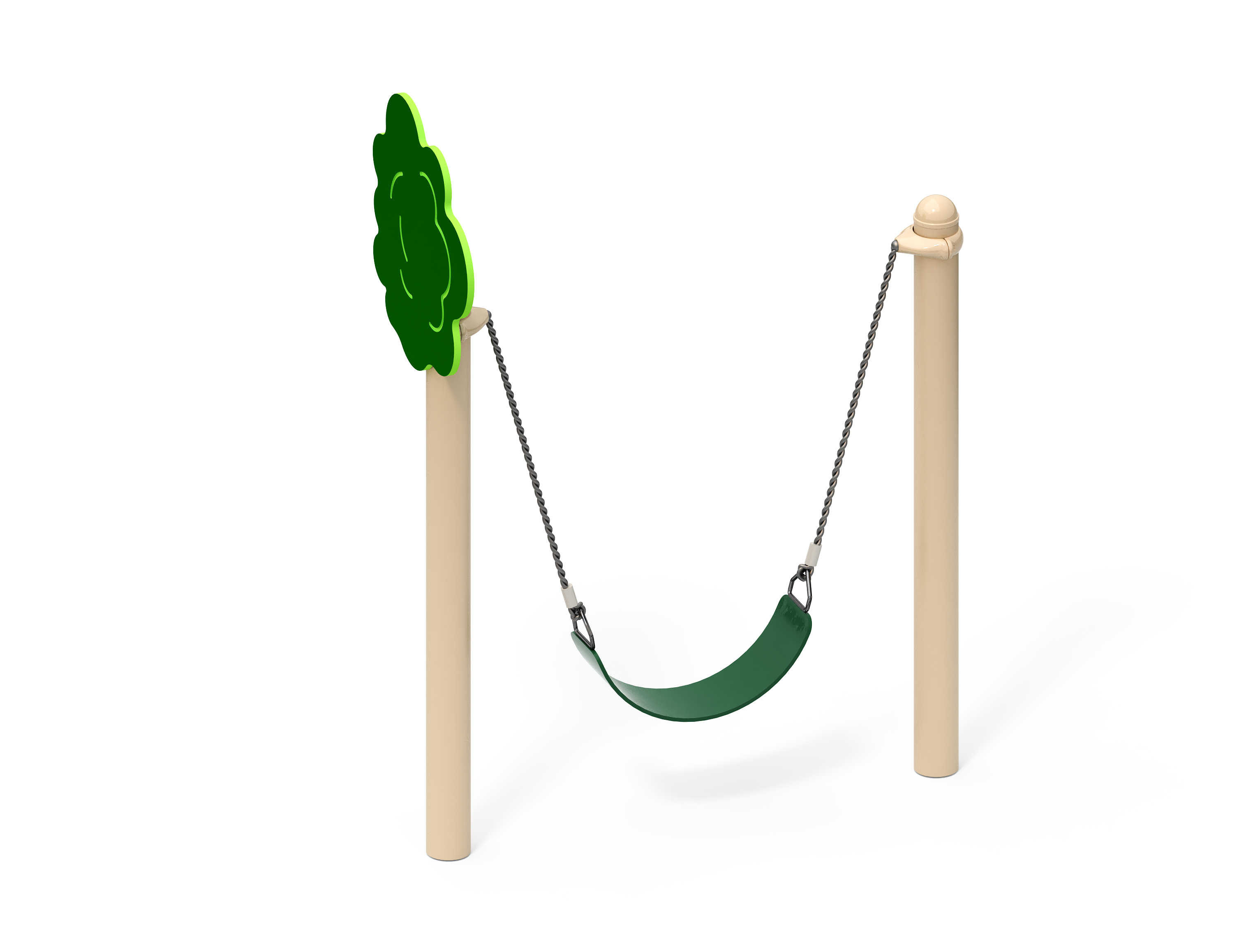 75-21020-110113;迷你小秋千-深米墨绿;