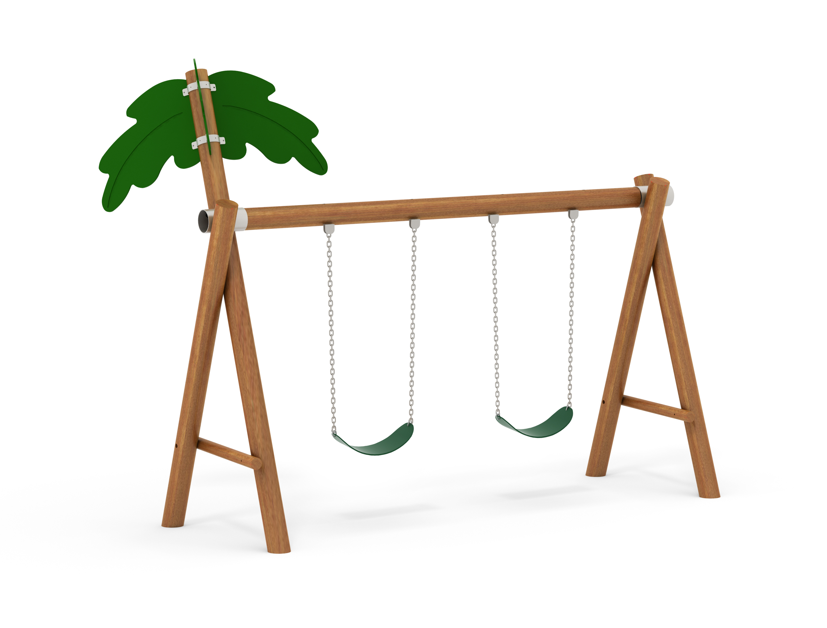 HW1-S314木制秋千-2人