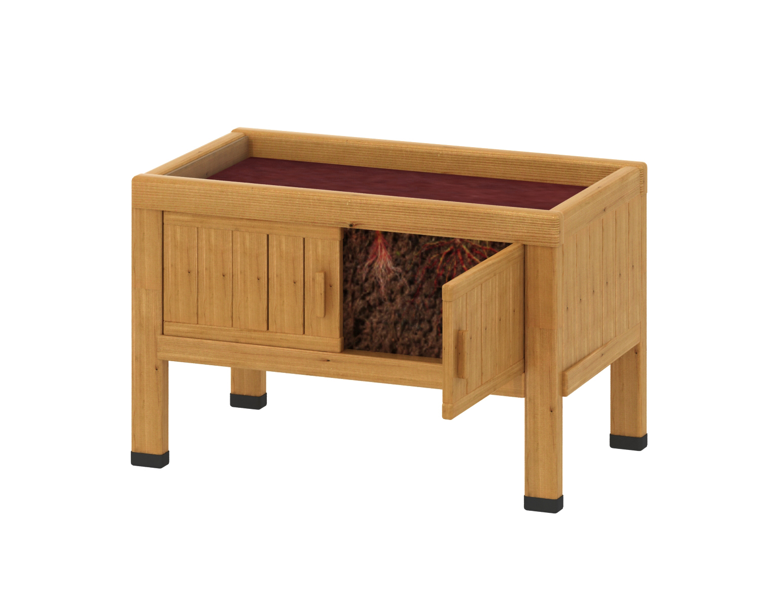 HW1-S144双门植物根部观察器-1