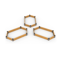 HW1-S251农场系列-长六边形种植圃组合