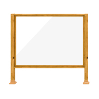 HW1-S031户外透明画架-种植组