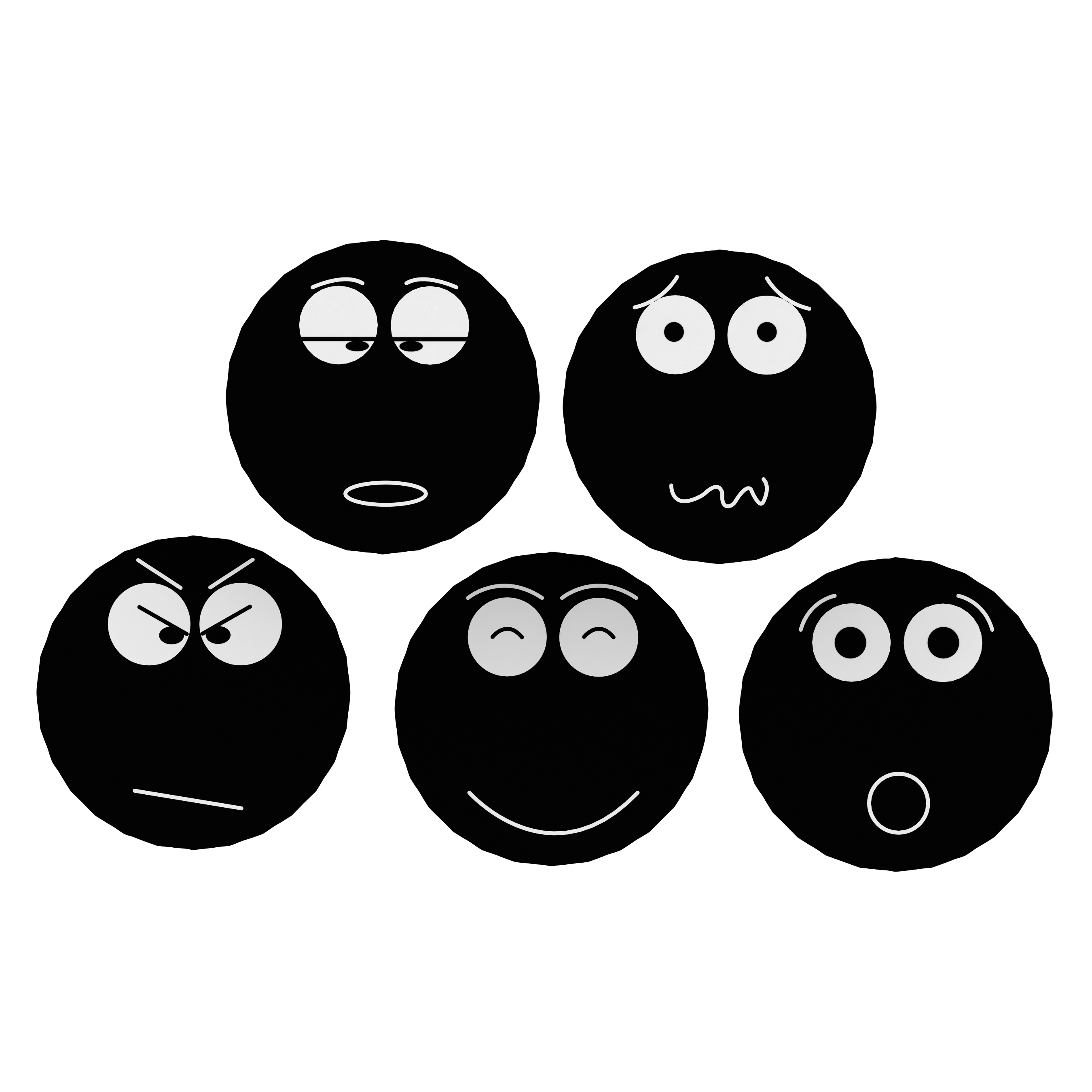 GP2-T042户外涂鸦黑板-表情