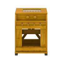 HW1-S026-V01户外厨房组-烧烤台