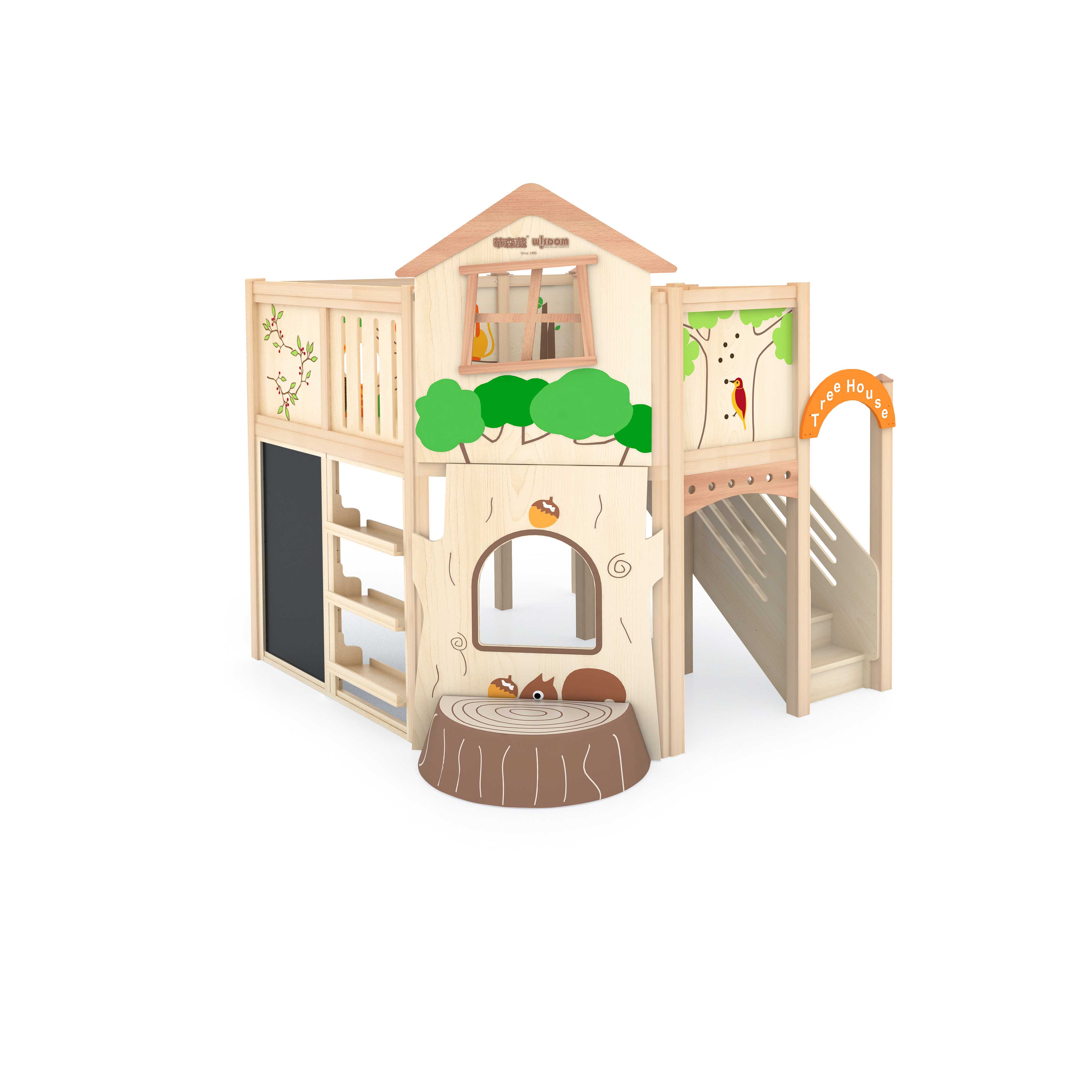 KB1-NX18047A-森林树屋阁楼-美劳
