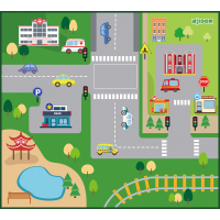 KB3DT335B城市主题地毯-小