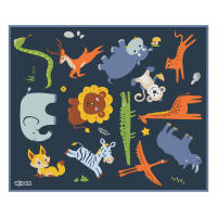 动物教学地毯-240×200cm