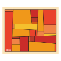 色彩地毯-暖色调-240×200cm