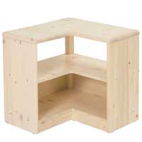 KB1-TKC1A009童话王国实木90度内转角柜