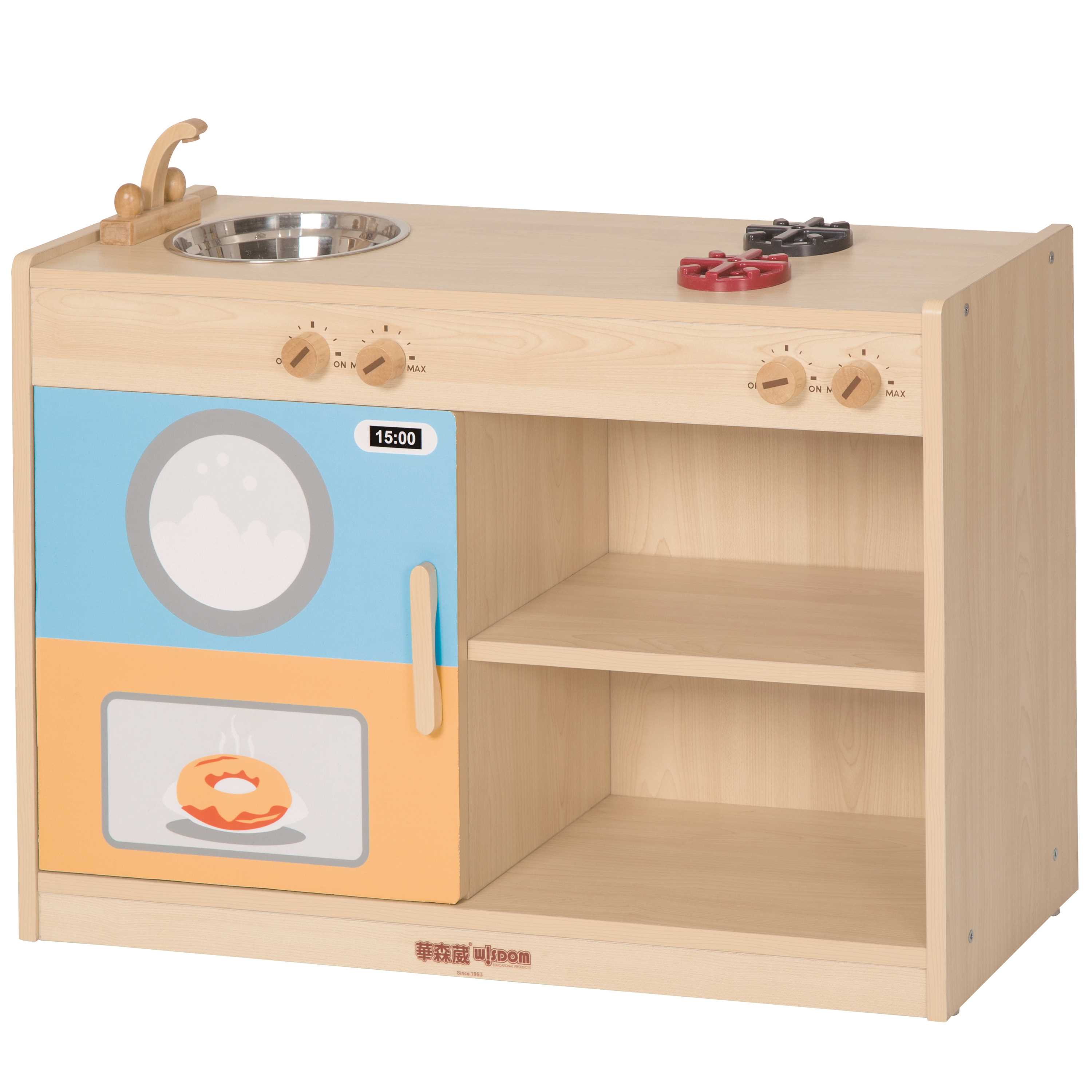 KB1-GY19024卡通厨房-洗涤台-灶台