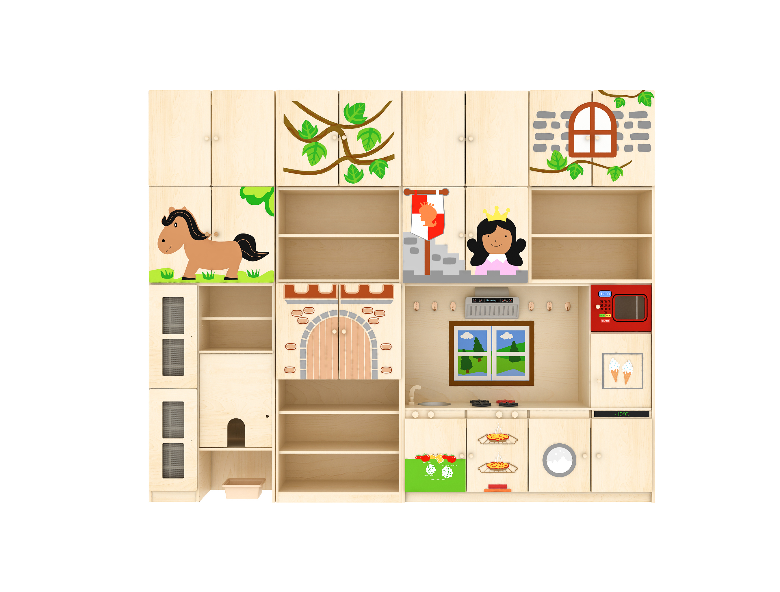 KB1-ZT05-A塞弗空间扮演系统柜-A