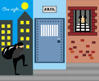 KB1-NX18008-B04舞台背景板-警察局