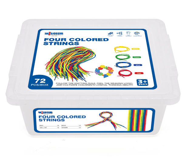 CT14-3YZ4005 四色打头绳贴纸包装-效果图