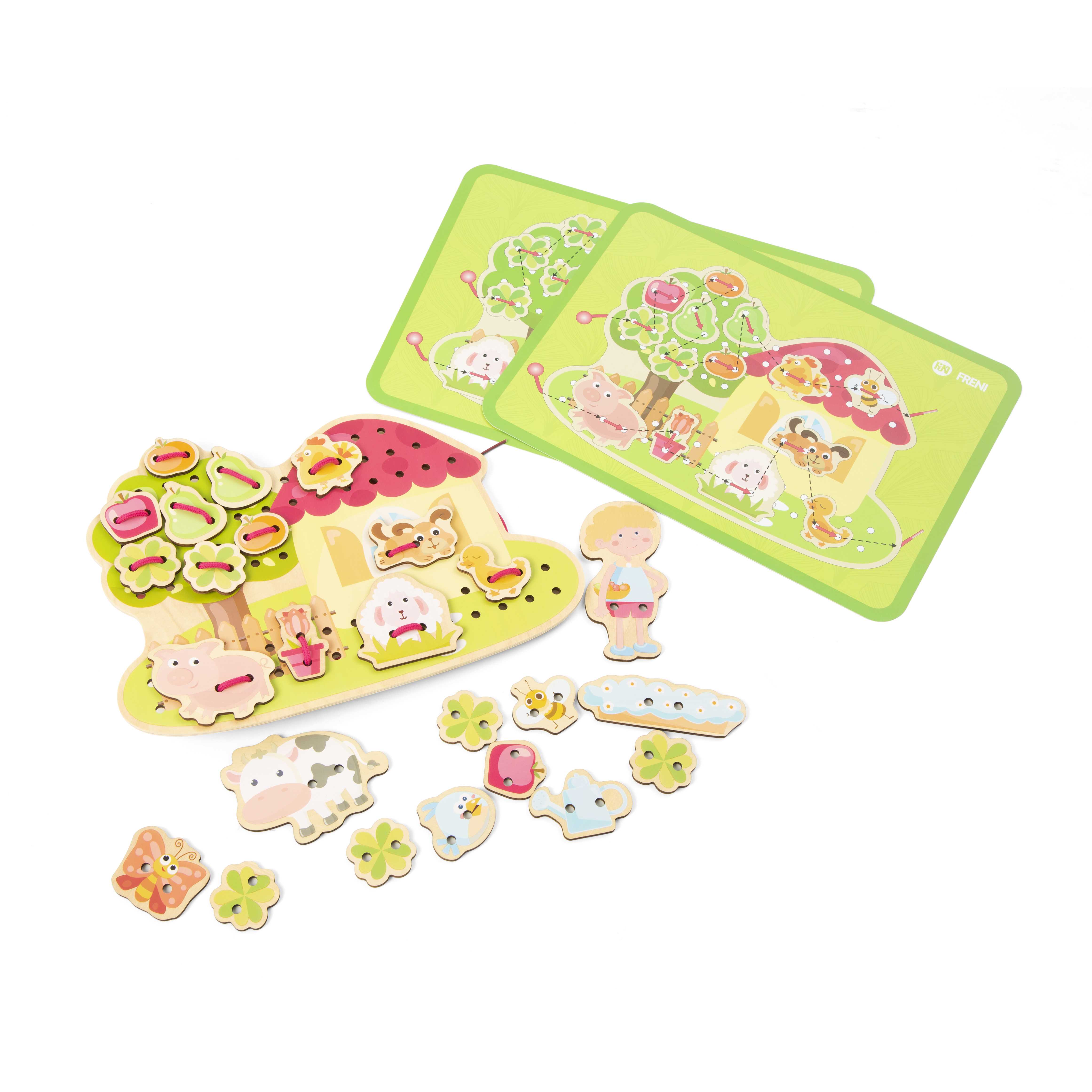 WM18-3YZ4002 穿绳游戏-欢乐农场