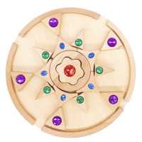 CZ14-3YZ2002创意宝石拼花块-木色-3