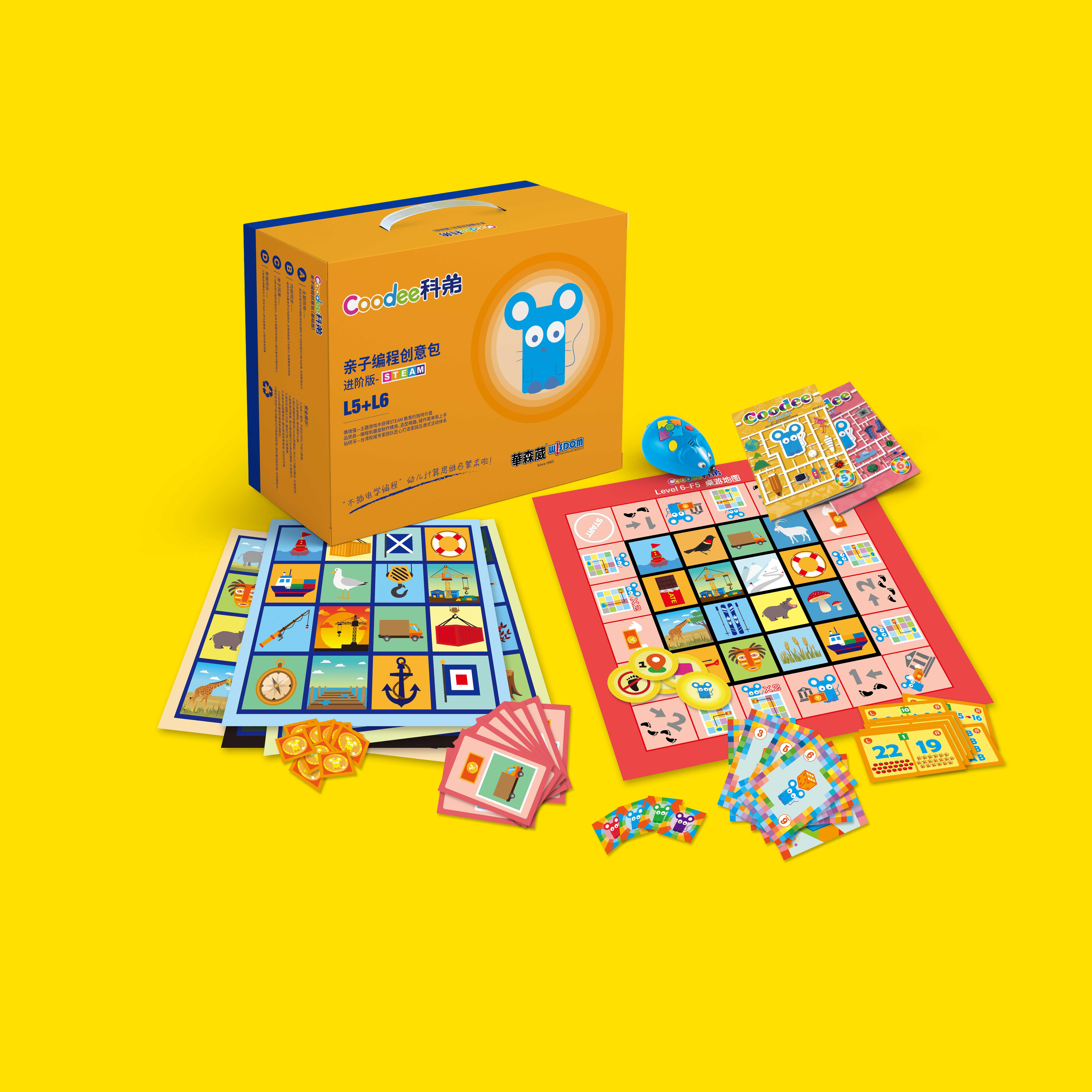 CDJ02COODEE科弟亲子编程创意包—进阶版